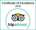 TripAdvisor - Certificate of Excellence 2019